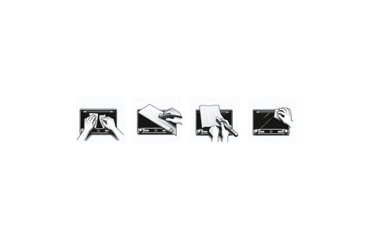 Simoni Racing Super Transparent Protective Film for Car Screens - 30x22cm, Image 2
