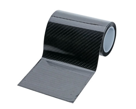 TCP Carbon foil Black self-adhesive 10 x 180 cm