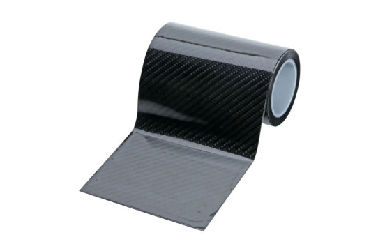 TCP Carbon foil Black self-adhesive 10 x 180 cm