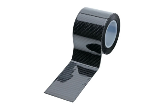 TCP Carbon foil Black self-adhesive 5 x 300 cm