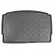 Boot liner suitable for Audi A1 Sportback (GB) 2018- (High loading floor)