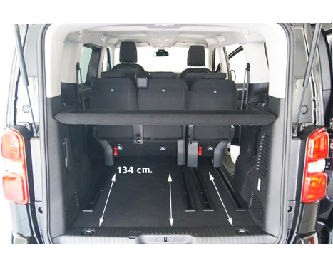 Boot liner suitable for Citroen / Opel / Peugeot / Toyota (without 3rd row of seats) 2016+, Image 4