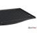 Boot liner suitable for Ford Focus III HB 5-door 2011-2018 (small spare wheel), Thumbnail 3