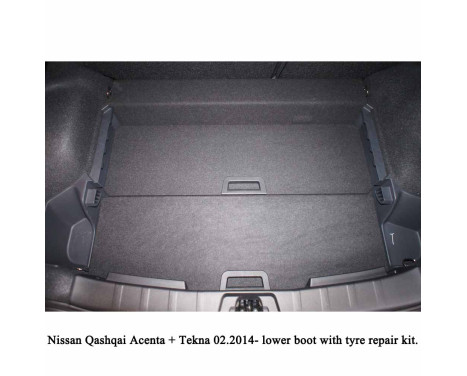 Boot liner suitable for Nissan Qashqai II J11 (Visia, Acenta & Tekna) SUV/5 02.2014-05.2021, Image 3
