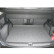 Boot liner suitable for Skoda Yeti HB/5 06.2009-11.2017 upper boot (with a full size spare tire), Thumbnail 3