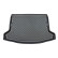 Boot liner suitable for Subaru XV I SUV/5 01.2012-2017 / Subaru Impreza IV (GH) HB/5 2011-2016