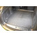 Boot liner suitable for Tesla Model X 2016 SUV/5 18.10.2016-; upper boot; 5/6/7 seats; behind the, Thumbnail 5