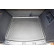 Boot liner suitable for Volkswagen Caddy V (Caddy, Life, Style, Move, Kombi) C/5 11.2020- / Ford T, Thumbnail 4