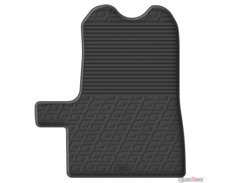 Gledring Rubber mat suitable for Maxus eDeliver 7 2023- (G profile 1-piece)