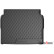 Gledring (Rubber) Trunk mat suitable for Opel Frontera MHEV 2024- High loading floor, Thumbnail 2