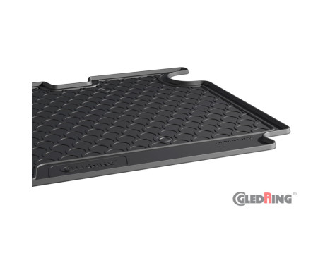 Rubbasol (Rubber) Trunk mat for Renault Kangoo III MPV & Mercedes Citan Tourer / T-Klass, Image 3