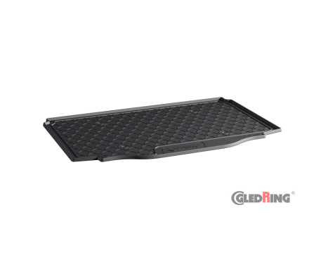 Rubbasol (Rubber) Trunk mat suitable for Citroën C3 IV 2024 (Low loading floor)
