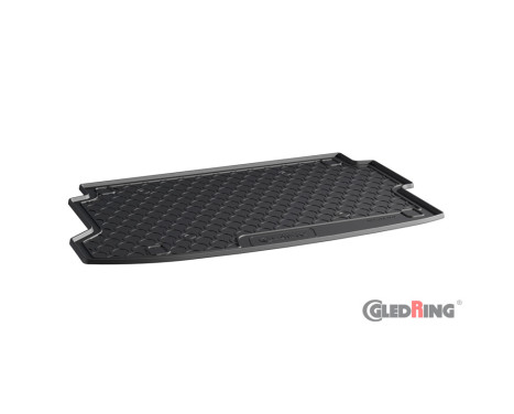Rubbasol (Rubber) Trunk mat suitable for Hyundai Bayon 2021- (High variable loading floor)