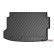 Rubbasol (Rubber) Trunk mat suitable for Hyundai Bayon 2021- (High variable loading floor), Thumbnail 2