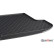 Rubbasol (Rubber) Trunk mat suitable for Hyundai Santa Fé IV (TM) Hybrid & PHEV 2018-, Thumbnail 3