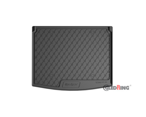 Rubbasol (Rubber) Trunk mat suitable for Jeep Compass (MX) 2017- (High & Low variable loading floor, Image 2