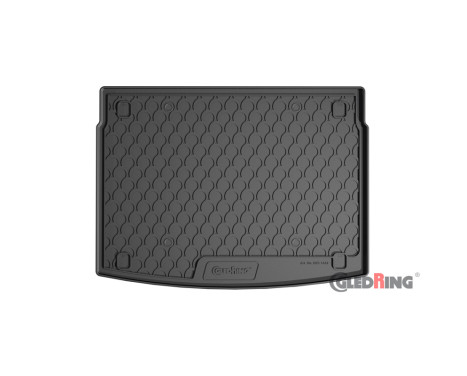 Rubbasol (Rubber) Trunk mat suitable for Kia Cee'd HB 2018- (High variable loading floor), Image 2
