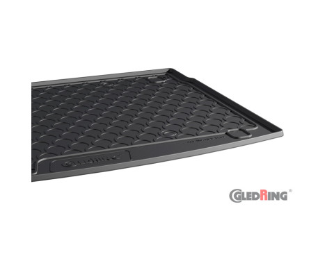 Rubbasol (Rubber) Trunk mat suitable for Kia Cee'd HB 2018- (High variable loading floor), Image 3