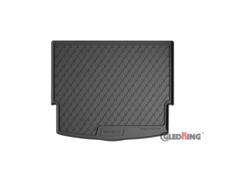 Rubbasol (Rubber) Trunk mat suitable for Nissan X-Trail 2021- (High loading floor), Image 2