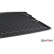 Rubbasol (Rubber) Trunk mat suitable for Skoda Octavia IV Kombi 2020- (High variable loading floor), Thumbnail 3
