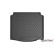 Rubbasol (Rubber) Trunk mat suitable for Toyota Corolla Cross 2022- (Low load floor), Thumbnail 2
