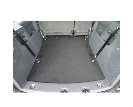 Trunk mat suitable for Volkswagen Caddy Maxi Trendline, Comfortline, Highline V/5 10.2007-10.2020, Image 3