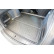 Trunk mat Tesla Model 6/7 seats; behind the second row of seats (3rd r