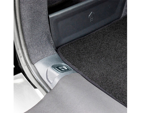 Velor Trunk mat suitable for Skoda Fabia IV HB 2021- (High loading floor), Image 5