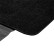 Velor Trunk Mat suitable for Toyota bZ4X 2021-, Thumbnail 8
