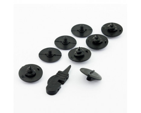 Universal mat clips 'StyleFit' - 4 pieces for 2 mats