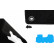 Automatic Opel Vivaro 2001- Front mat 2-piece, Thumbnail 3