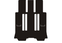 Automatic rear seat suitable for Fiat Ulysse 7 seats 2002 - 2011