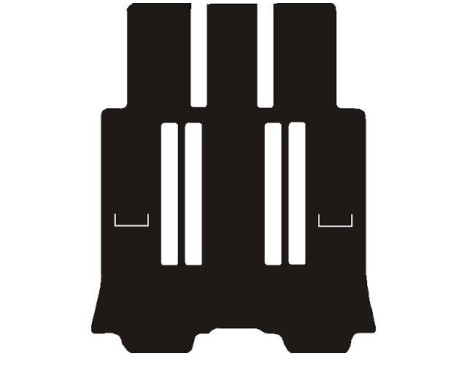 Automatic rear seat suitable for Fiat Ulysse 7 seats 2002 - 2011