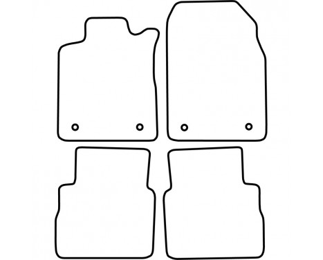 Automatten Opel Signum 2003-2008, Image 2