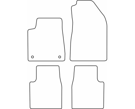 AutoStyle Car Mats Velours suitable for Citroën C3 Aircross 2024-, Image 6