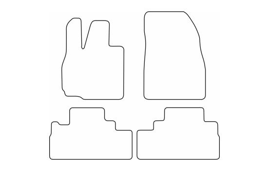 AutoStyle Velour Car Mats suitable for Chery Tiggo 9 PHEV 2025-, Image 6