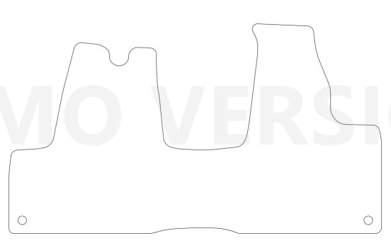 Car mat for Maxus ev-30 2020- 1-piece