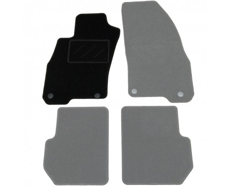 Car mat Front Left Fiat Punto Evo 2010- 1-piece