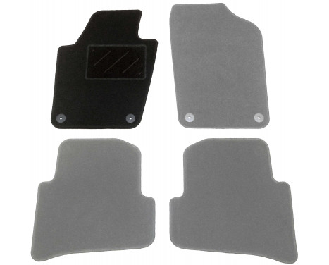 Car mat Front Left Nissan Juke 2010-2014 1-piece