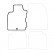 Car mat Front Left Nissan Note 2006-2013 1-piece, Thumbnail 3