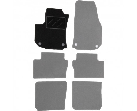 Car mat Front Left Opel Zafira B 2005-2011 1-piece