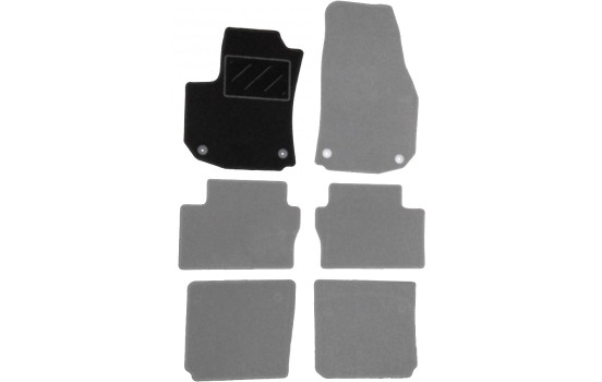 Car mat Front Left Opel Zafira B 2005-2011 1-piece