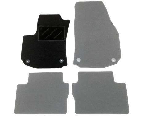 Car mat Front Left Opel Zafira B 2005-2011 1-piece