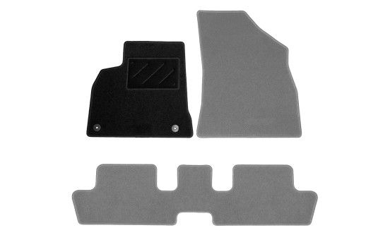 Car mat Front Left Peugeot 3008 2009- 1-piece