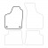 Car mat Front Left Renault Twingo I 1992-2006 1-piece, Thumbnail 3