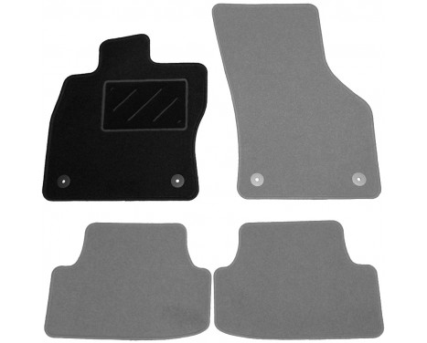 Car mat Front Left Seat Leon 2013- 1-piece