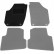 Car mat Front Left Skoda Fabia 2007-2013 1-piece