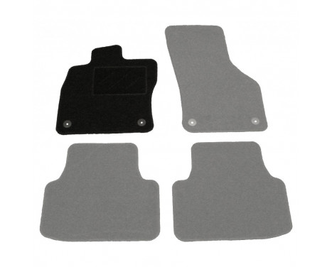 Car mat Front Left Skoda Octavia 2013- 1-piece