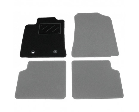 Car mat Front Left Toyota Corolla 3 / 5drs 2002-2007 1-piece