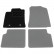 Car mat Front Left Toyota Corolla 3 / 5drs 2002-2007 1-piece